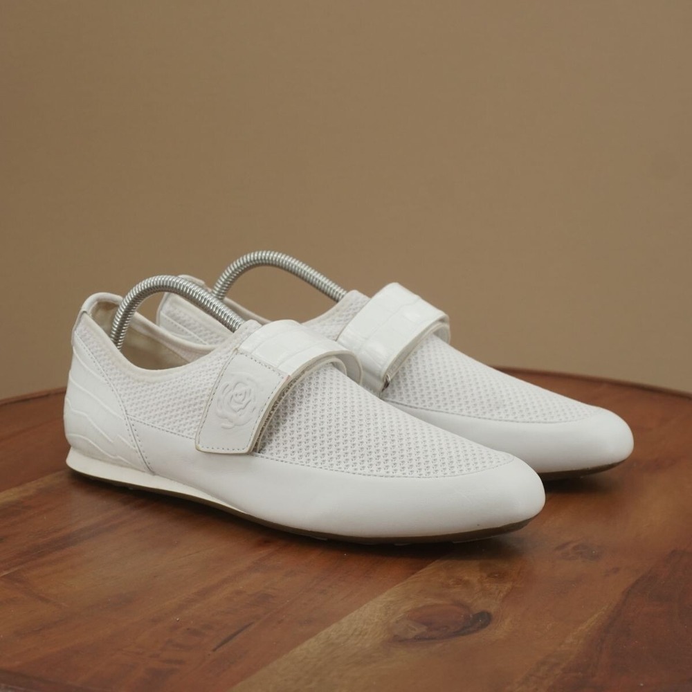Taryn Rose White Sneakers